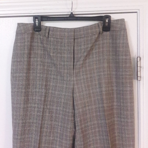 Anne Klein Houndstooth Slacks - Picture 2 of 4